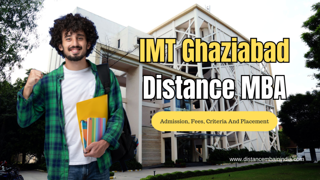 IMT CDL Ghaziabad Distance MBA