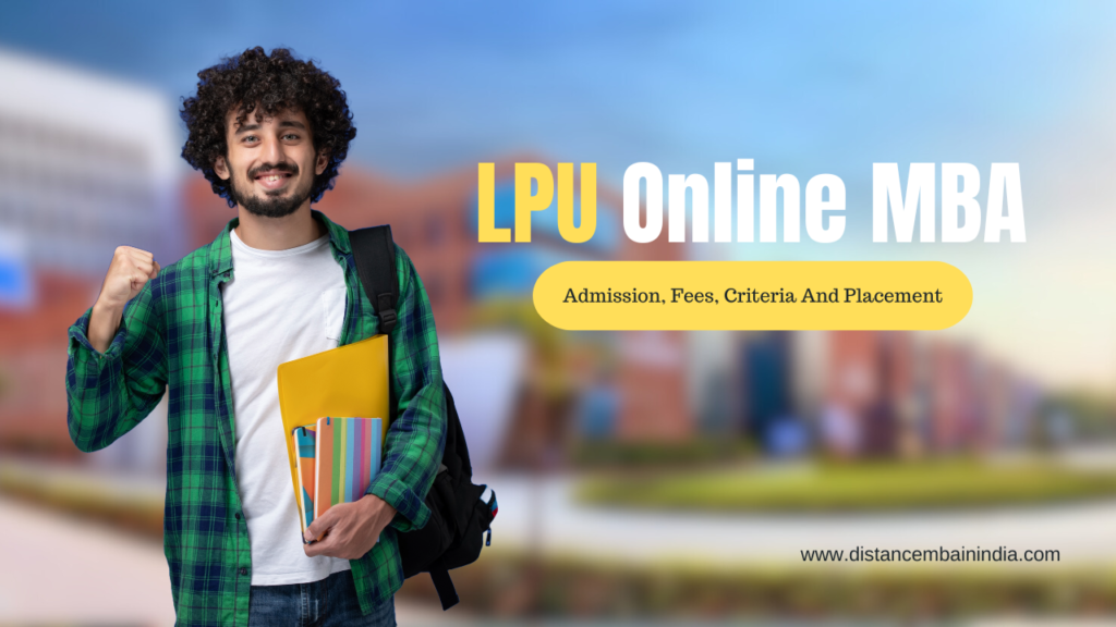 LPU Online MBA