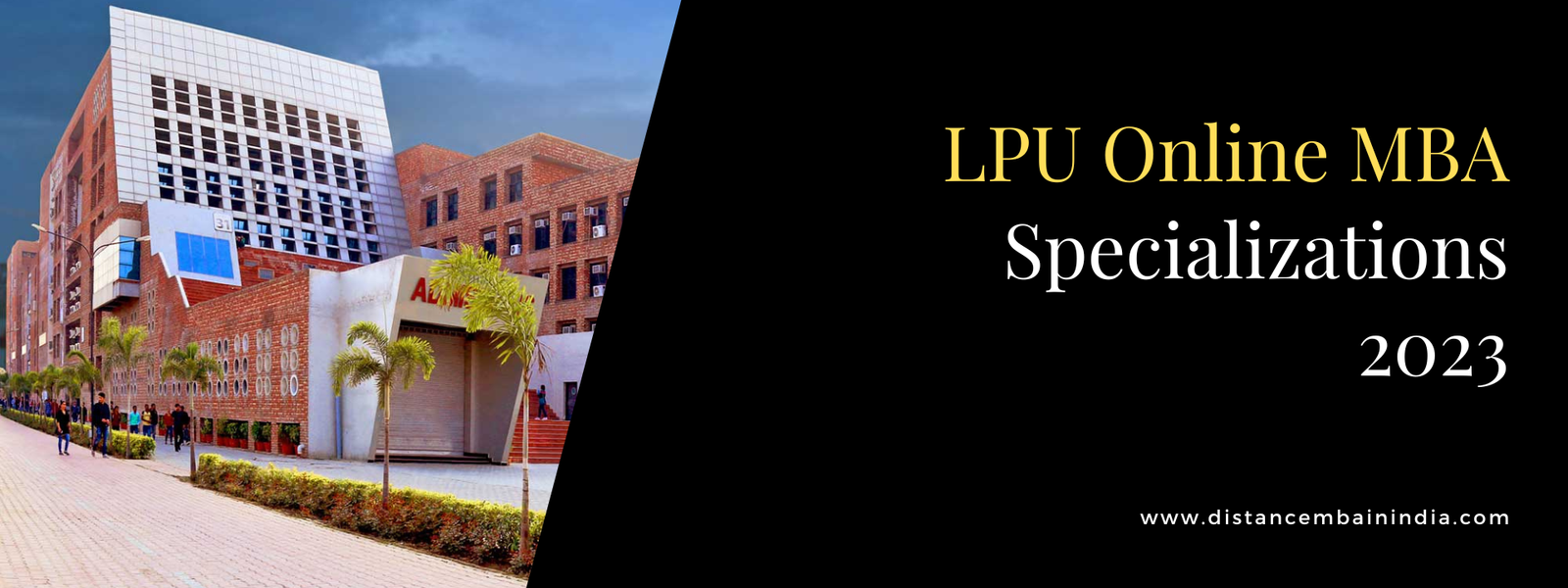LPU Online MBA Specializations