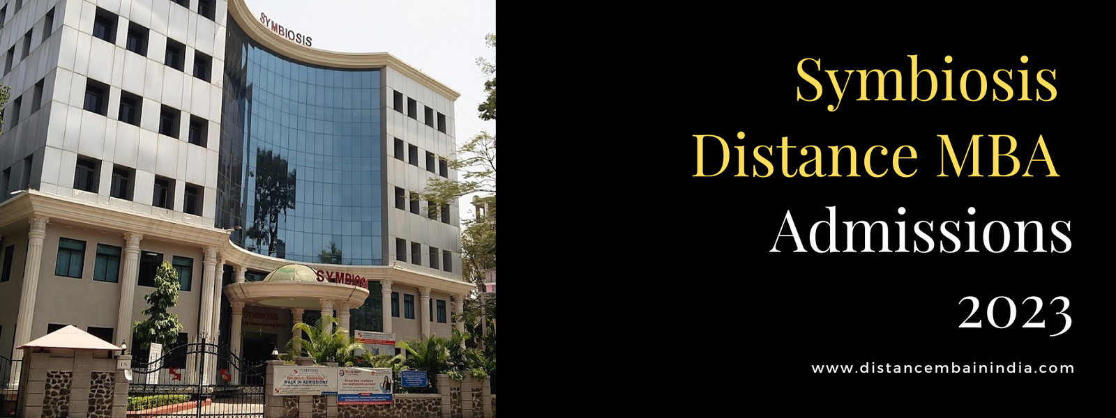 Symbiosis Distance MBA Admissions