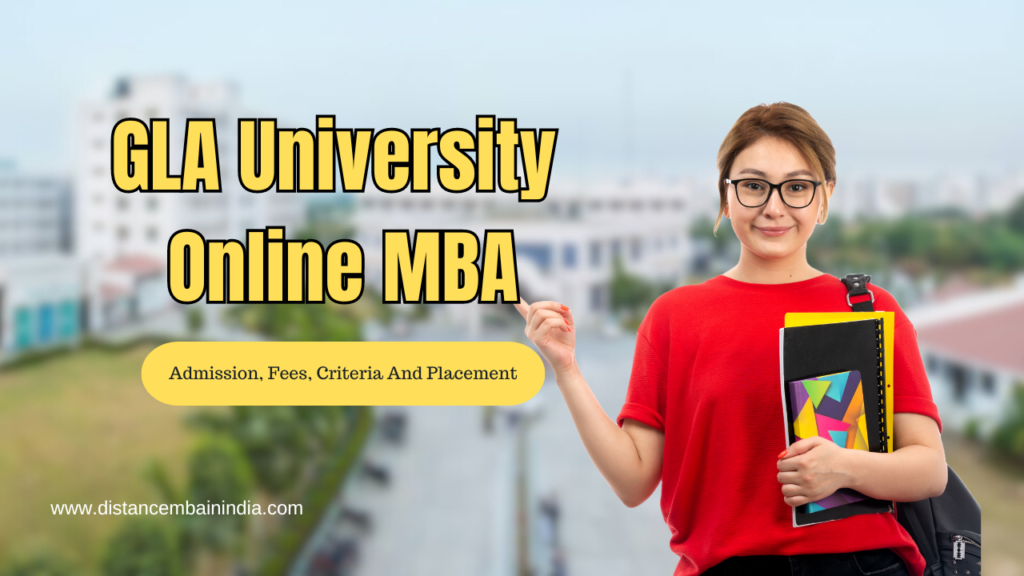 GLA University Online MBA