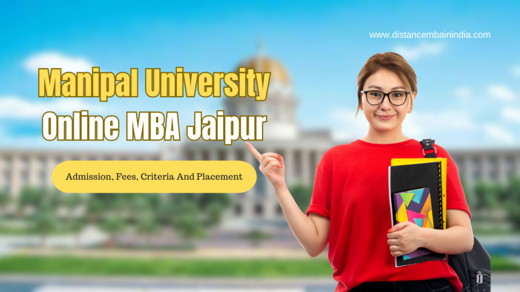 Manipal University Online MBA