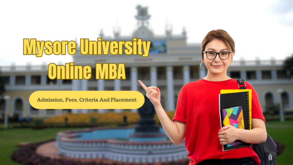 Mysore University Online MBA