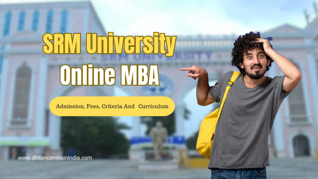 SRM University Online MBA